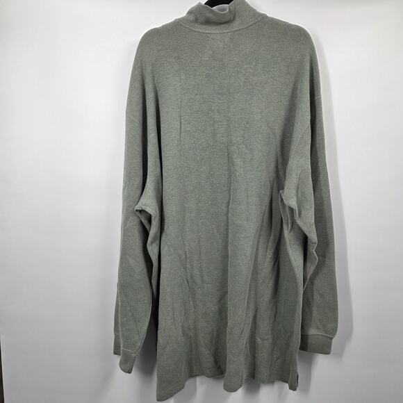 Polo Ralph Lauren Men’s 1/4 Zip Sweater Pullover Mens 3XLT Light Green Pony - Picture 5 of 6